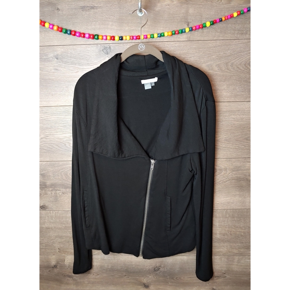 Dalia Asymmetrical sweater jacket